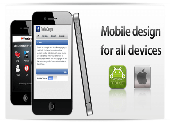 MOBILE WEBSITES DESIGN IN SIMPLE WAY